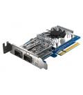 Tarjeta red qnap qxg - 25g2sf - cx6 2x sfp28 pci express 4.0