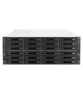 Servidor nas qnap ts - h3087xu - rp - e2378 - 64g 30 bahias 4u rack 64gb gigabit ethernet