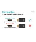Adaptador displayport a hdmi i - tech macho - hembra