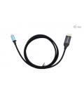 Cable displayport a usb tipo c i - tec 1.5m - macho - macho - negro