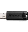 Memoria usb 3.2 verbatim storengo pinstripe 16gb negro
