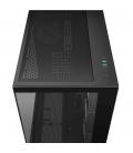 Caja ordenador gaming deepcool cg530 atx rgb cristaltemplado negra