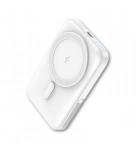 Powerbank qcharx atlas inalambrico magnetico 10000mah blanco