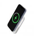 Powerbank qcharx atlas inalambrico magnetico 10000mah blanco