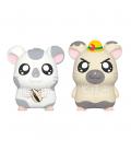 Hamtaro flocked doll
