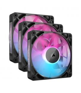 Ventilador caja corsair rx120 icue link rgb 3 x 120mm negro