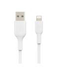 Cable lightning a usb tipo a belkin 1m - macho - macho - blanco