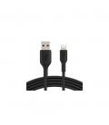 Cable lightning a usb tipo a belkin 2m - macho - macho - negro