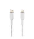 Cable lightning a usb tipo c belkin 1m - macho - macho - blanco