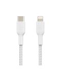 Cable lightning a usb tipo c belkin 1m - macho - macho - blanco