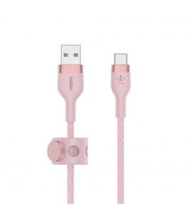 Cable usb tipo c a usb tipo a belkin 1m - macho - macho - rosa