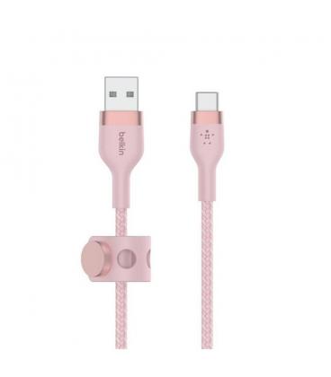 Cable usb tipo c a usb tipo a belkin 1m - macho - macho - rosa