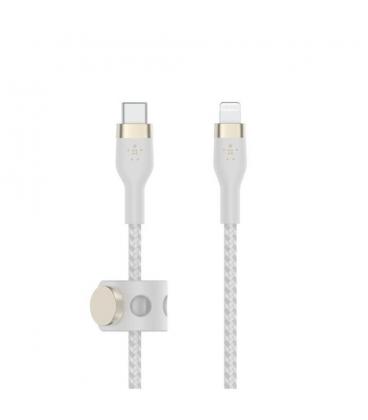 Cable lightning a usb tipo c belkin 1m - macho - macho - blanco
