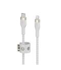 Cable lightning a usb tipo c belkin 1m - macho - macho - blanco