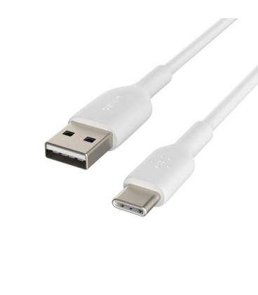 Cable usb tipo c a usb tipo a belkin 0.15m - macho - macho - blanco