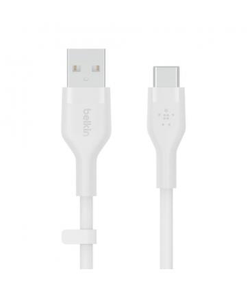 Cable usb tipo c a usb tipo a belkin 2m - macho - macho - blanco