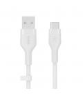 Cable usb tipo c a usb tipo a belkin 2m - macho - macho - blanco
