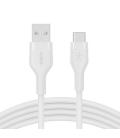 Cable usb tipo c a usb tipo a belkin 2m - macho - macho - blanco