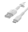 Cable usb tipo c a usb tipo a belkin 2m - macho - macho - blanco