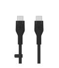 Cable usb tipo c belkin 1m - macho - macho - pack 2 blanco - negro