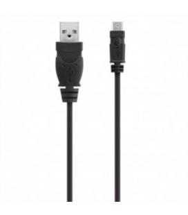 Cable micro usb tipo b a usb tipo a belkin 0.9m - macho - macho - negro