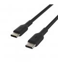 Cable usb tipo c belkin 1m - macho - macho - negro