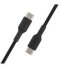 Cable usb tipo c belkin 1m - macho - macho - negro