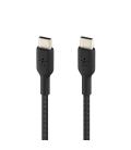 Cable usb tipo c belkin 1m - macho - macho - negro
