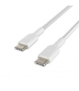 Cable usb tipo c belkin 1m - macho - macho - blanco