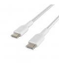Cable usb tipo c belkin 1m - macho - macho - blanco