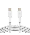 Cable usb tipo c belkin 1m - macho - macho - blanco