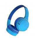 Auriculares belkin aud002btblv3 inalambrico azul kids
