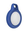Llavero belkin f8w974btblu aplle airtag azul con correa