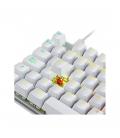 Teclado gaming newskill serike tkl v2 rgb blanco