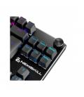 Teclado gaming newskill serike tkl v2 rgb negro