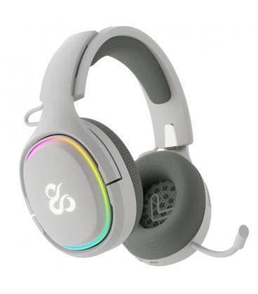 Auriculares gaming newskill aton v2 ivory inalambrico rgb blanco