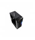Caja ordenador gaming nfortec nervia atx argb cristal templado negra