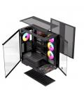 Caja ordenador gaming nfortec ursa e - atx argb cristal templado negra