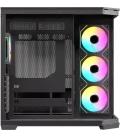 Caja ordenador gaming nfortec pulsar atx argb cristal templado negra