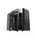 Caja ordenador gaming nfortec azir atx argb cristal templado negra