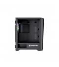Caja ordenador gaming nfortec krater x e - atx argb cristal templado negra