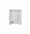 Caja ordenador gaming nfortec azir atx argb cristal templado blanco