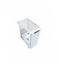 Caja ordenador gaming nfortec azir atx argb cristal templado blanco