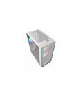 Caja de pc gaming nfortec dys torre micro - atx a - rgb c. templado 3x120 inc. blanc