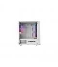 Caja de pc gaming nfortec dys torre micro - atx a - rgb c. templado 3x120 inc. blanc
