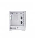 Caja ordenador gaming nfortec krater x e - atx argb cristal templado blanca