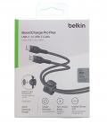 Cable usb tipo c belkin 3m - macho - macho - negro - trenzado