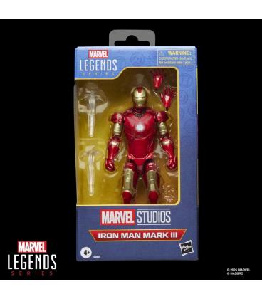 Figura hasbro marvel legends series iron man mark iii