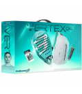 Pack pala de pádel bullpadel vertex 04 pro line w 2026/ incluye 3 accesorios