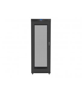 ARRMARIO LANBERG RACK 19" 37U 800X1000 FLAT PACK PUERTA PERFORADA CON LCD NEGRO